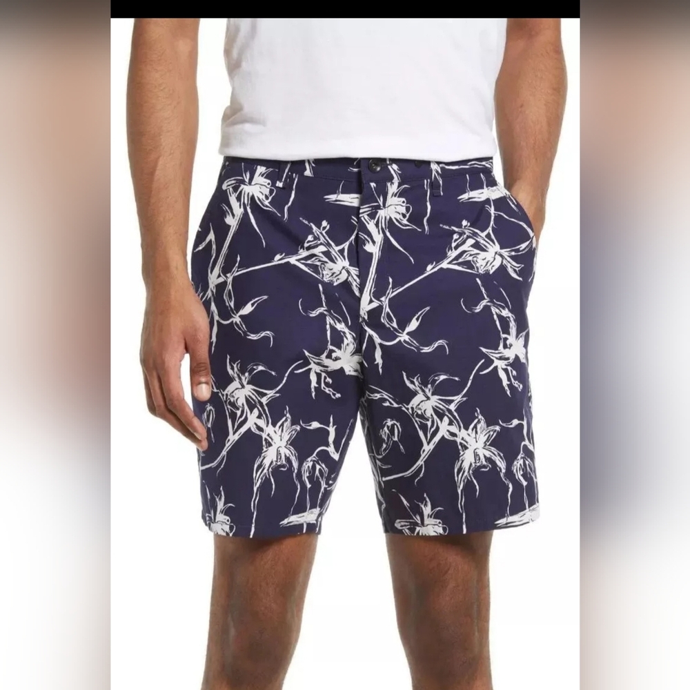 Rag & Bone Perry Print Ripstop Shorts Men's Size 38
